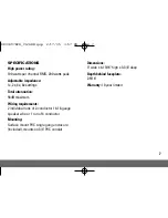 Preview for 9 page of Jobsite V-12/AWE Installation & User Manual