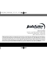 Предварительный просмотр 12 страницы Jobsite V-12/AWE Installation & User Manual