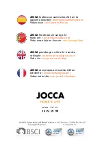 Preview for 36 page of JOCCA 2227-2227UK Instruction Manual