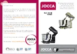 Preview for 1 page of JOCCA 5516A Instruction Manual