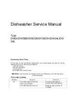 Предварительный просмотр 1 страницы Jocel DW5A Service Manual