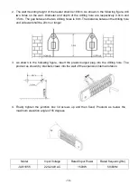 Preview for 15 page of Jocel JA011855 Instruction Manual