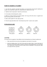 Предварительный просмотр 27 страницы Jocel JAG014122 Instruction Manual