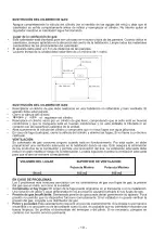 Предварительный просмотр 20 страницы Jocel JAG014160 Instruction Manual