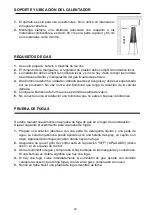 Preview for 21 page of Jocel JAT007384 Instruction Manual