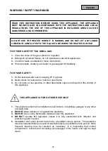 Preview for 34 page of Jocel JAT007384 Instruction Manual