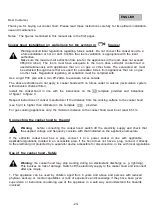 Preview for 24 page of Jocel JCEI60-007513 Instruction Manual