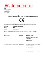 Preview for 12 page of Jocel JCEI60-014535 Instruction Manual