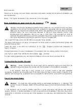 Preview for 24 page of Jocel JCEID60-007520 Instruction Manual