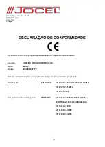 Preview for 10 page of Jocel JCEID90-007575 Instruction Manual