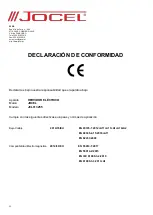 Preview for 11 page of Jocel JCL013255 Instruction Manual