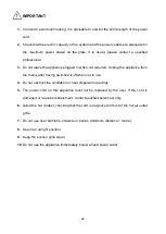 Preview for 29 page of Jocel JCT007452 Instruction Manual