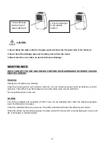 Предварительный просмотр 37 страницы Jocel JDE002129 Manual