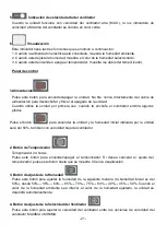 Предварительный просмотр 22 страницы Jocel JDE011121 Manual