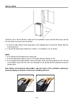 Предварительный просмотр 34 страницы Jocel JDE011121 Manual