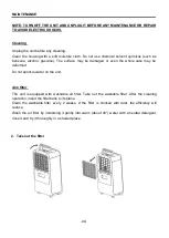 Предварительный просмотр 41 страницы Jocel JDE011121 Manual