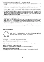 Предварительный просмотр 49 страницы Jocel JFE011183 Instruction Manual