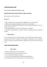 Preview for 22 page of Jocel JFE60-014962 Instruction Manual