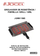 Preview for 1 page of Jocel JGR011565 Instruction Manual