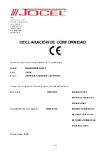 Preview for 11 page of Jocel JIO11013323 Manual