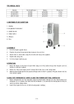 Предварительный просмотр 13 страницы Jocel JIO11013323 Manual