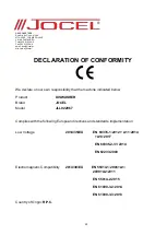 Preview for 58 page of Jocel JLL022967 Instruction Manual