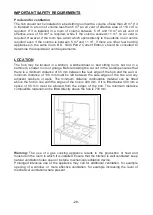 Предварительный просмотр 29 страницы Jocel JP3GV009029 Instruction Manual