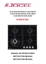 Предварительный просмотр 1 страницы Jocel JP4GV011091 Instruction Manual