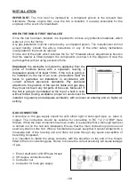 Предварительный просмотр 30 страницы Jocel JP4GV011091 Instruction Manual