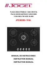 Preview for 1 page of Jocel JPEMGBG-705A Instruction Manual