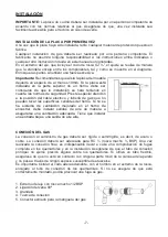 Preview for 8 page of Jocel JPEMGBG-705A Instruction Manual