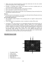 Preview for 25 page of Jocel JPEMGBG-705A Instruction Manual