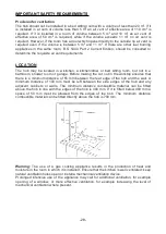 Предварительный просмотр 29 страницы Jocel JPEMGBG-705A Instruction Manual