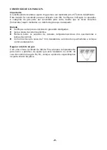 Preview for 21 page of Jocel JPK4GI200136 Instruction Manual