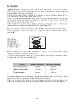 Предварительный просмотр 26 страницы Jocel JPK4GI200136 Instruction Manual