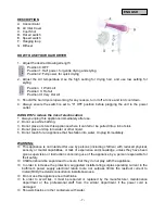 Предварительный просмотр 8 страницы Jocel JSC017024 Instruction Manual