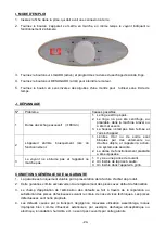 Preview for 25 page of Jocel JSR-CL082 Instruction Manual