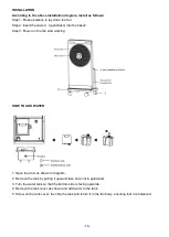 Предварительный просмотр 19 страницы Jocel JVAB030528 Instruction Manual