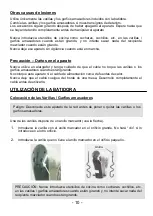 Preview for 11 page of Jocel LW-2003SS Instruction Manual