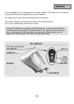 Preview for 16 page of Jocel LW-2003SS Instruction Manual