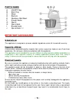 Preview for 17 page of Jocel LW-2003SS Instruction Manual