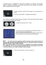 Preview for 19 page of Jocel LW-2003SS Instruction Manual