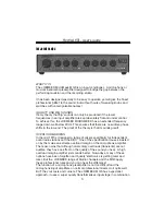 Предварительный просмотр 4 страницы Joemeek MicroMeek MQ3 User Manual