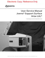 Preview for 1 page of Joerns Arise LAL 1000 User & Service Manual