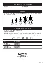 Preview for 4 page of Joerns Hoyer Comfort Access User Instruction Manual