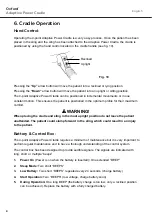 Preview for 8 page of Joerns Oxford Adaptive Power Cradle User Instruction Manual & Warranty