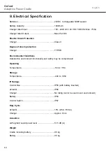 Preview for 14 page of Joerns Oxford Adaptive Power Cradle User Instruction Manual & Warranty