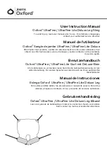 Preview for 1 page of Joerns Oxford UltraFine Deluxe User Instruction Manual