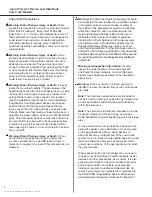 Preview for 2 page of Joerns Vari-Care F14SC User And Service Manual