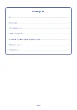 Предварительный просмотр 22 страницы Jofel AA17050 User Manual